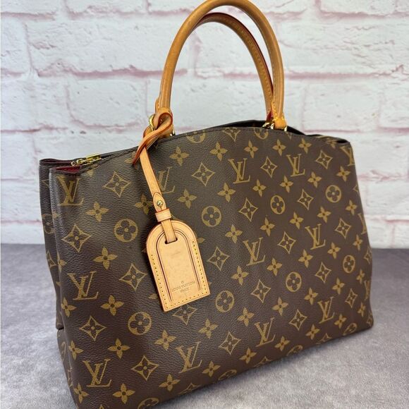 Louis Vuitton Brown Grand Palais Monogram Handbag - Picture 2 of 16